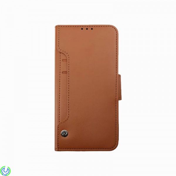 Samsung Galaxy S23 Ultra Plånboksfodral Extra Kortfack Rvelon - Brun, Galaxy S23 Ultra Plånboksfodral, Galaxy S23 Ultra, , RVELO