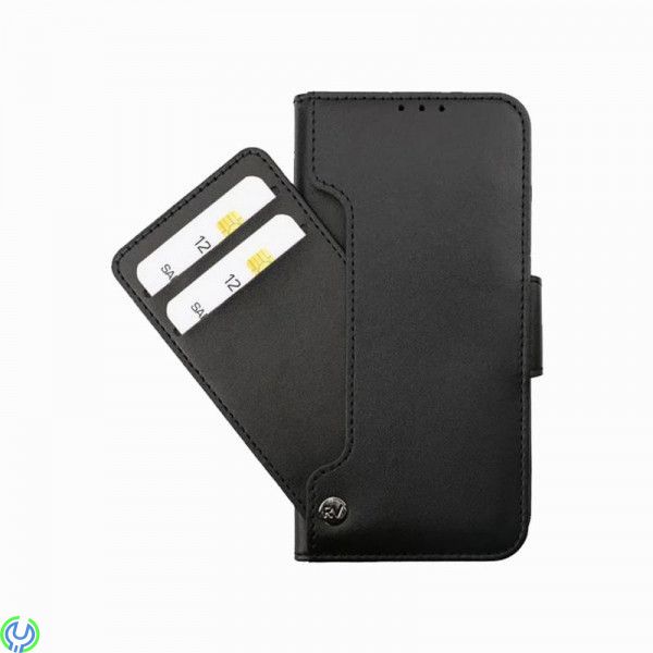 Samsung Galaxy S23 Ultra Plånboksfodral Extra Kortfack Rvelon - Svart, Galaxy S23 Ultra Plånboksfodral, Galaxy S23 Ultra, , RVEL