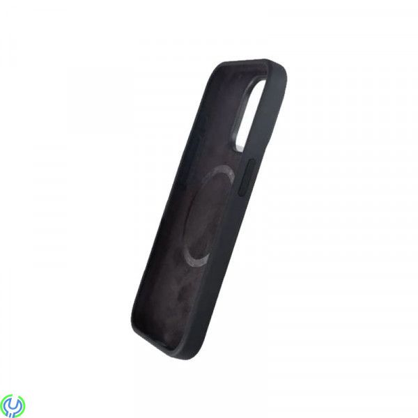 iPhone 15 Pro Max Silikonskal Rvelon MagSafe - Svart, Rvelon Silikonskal med Magnet för iPhone 15 Pro Max, iPhone 15 Pro Max, , 