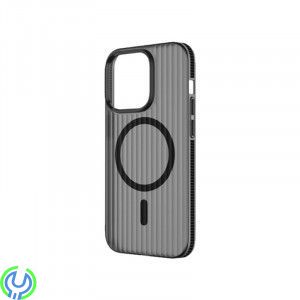 iPhone 15 Pro Max Mobilskal Korrugerad Anti-Halk - Svart, iPhone 15 Pro Max Mobilskal Korrugerad Anti-Halk, iPhone 15 Pro Max, ,