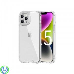 iPhone 15 Pro Max Stöttåligt Mobilskal - Transparent, Transparent skal med MagSafe, iPhone 15 modeller, , Elgruvan