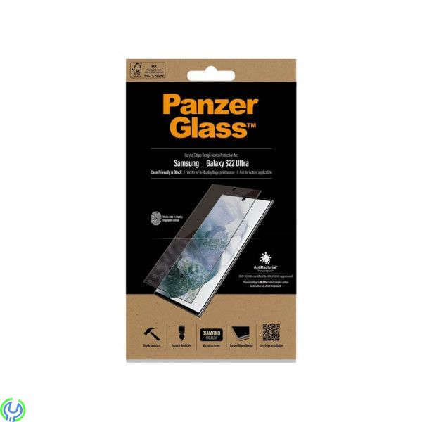 PanzerGlass Galaxy S22 Ultra Skärmskydd, PanzerGlass Samsung Galaxy S22 Ultra - Skärmskydd, Galaxy S serie, , PanzerGlass