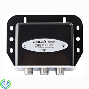 Macab Switch DiSEqC, 2-vägs VT-DS , Hi- iso, Macab lagerför två switchar. VT-DS-2, 2-1 Switch, , Macab
