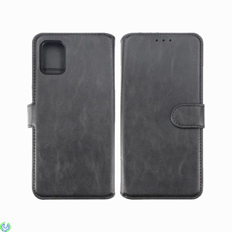 Samsung A51 Plånboksfodral Magnet Rvelon - Svart, Rvelon Plånboksfodral Magnet för Samsung A51, Galaxy A51, , RVELON