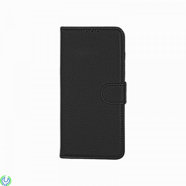 Samsung Galaxy A51 Plånboksfodral med Stativ - Svart,  Vinkla plånboken som ett stativ ✓ 3 kortfack ✓ Magnetiskt lås, Galaxy A51