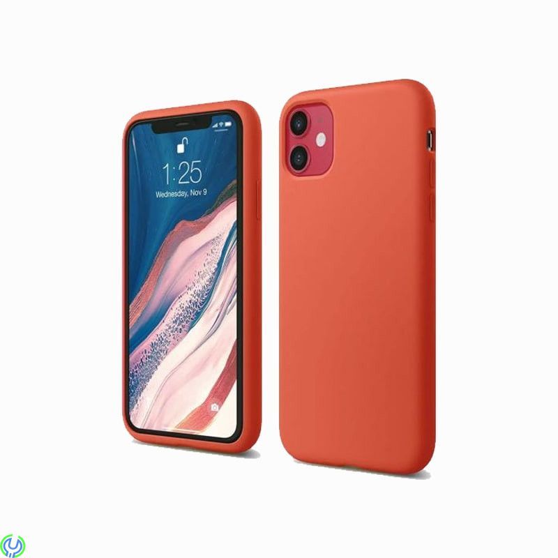 iPhone 11 Silikonskal - Rosa, ✓ Trådlös laddning ✓ Skyddar mot repor och stötar, iPhone 11 modeller, , RVELON