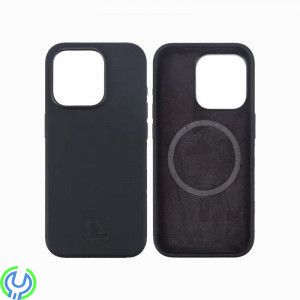 iPhone 15 Pro Silikonskal MagSafe - Svart, ✓ MagSafe funktion ✓ Skyddar mot repor och stötar, iPhone 15 Pro, , RVELON
