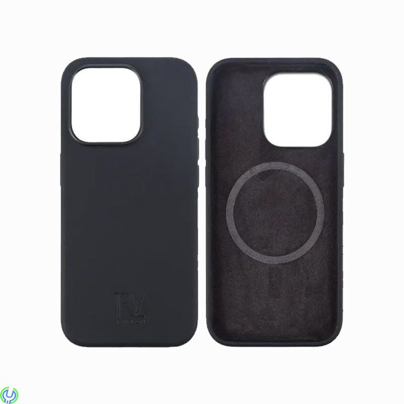 iPhone 15 Pro Silikonskal MagSafe - Svart, ✓ MagSafe funktion ✓ Skyddar mot repor och stötar, iPhone 15 Pro, , RVELON