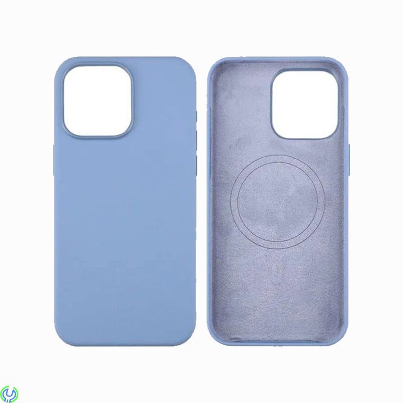 iPhone 15 Pro Silikonskal MagSafe - Blå, ✓ MagSafe funktion ✓ Skyddar mot repor och stötar, iPhone 15 Pro, , RVELON