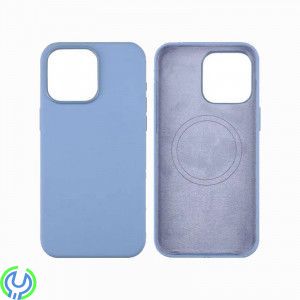 iPhone 15 Pro Max Silikonskal MagSafe - Blå, ✓ MagSafe funktion ✓ Skyddar mot repor och stötar, iPhone 15 Pro Max, , RVELON