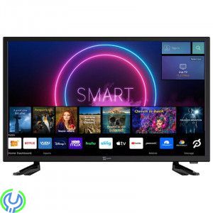 19 tum Smart Tv Telesystem 12v  Android Till Husbil, Inbyggd marksänd /satellit (DVB-T2/DVB-S2) 12/230V, 12 Volt TV, , Telesyste