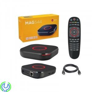MAG 544 IPTV Set Top Box - 4K HDR- Linux, Kraftfull IPTV-box som erbjuder en fantastisk 4K HDR-upplevelse., IPTV / Mediaspelare,