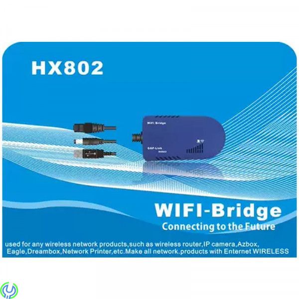 WiFi BRIDGE GAP-LINK HX802, TRÅDLÖST INTERNET WIFI BRIDGE HX802 GAPLINK RJ45


, Smarta hem, , Elgruvan