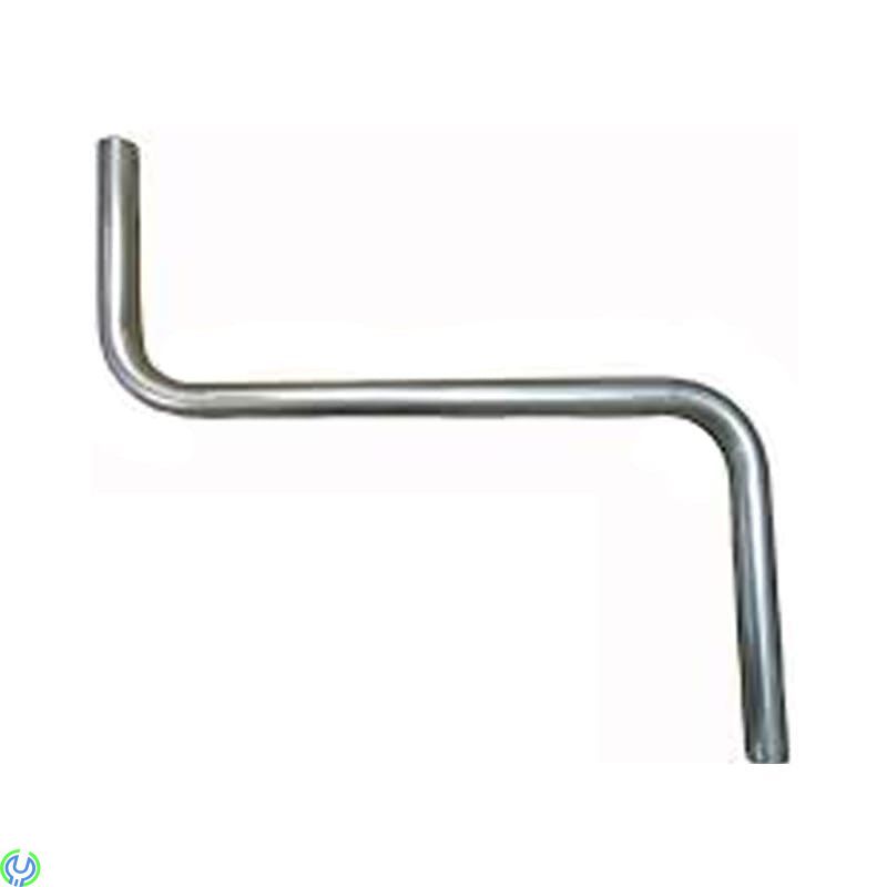 S - Förlängare Galvaniserat 80cm, 50mm, Galvaniserat S-rör 80cm och 50mm diameter., Fästmaterial, , Elgruvan