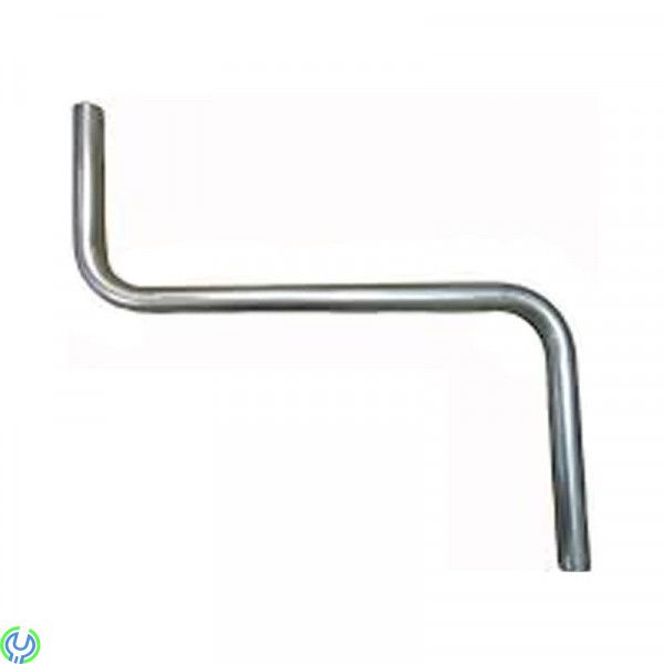 S - Förlängare Galvaniserat 80cm, 50mm, Galvaniserat S-rör 80cm och 50mm diameter., Fästmaterial, , Elgruvan