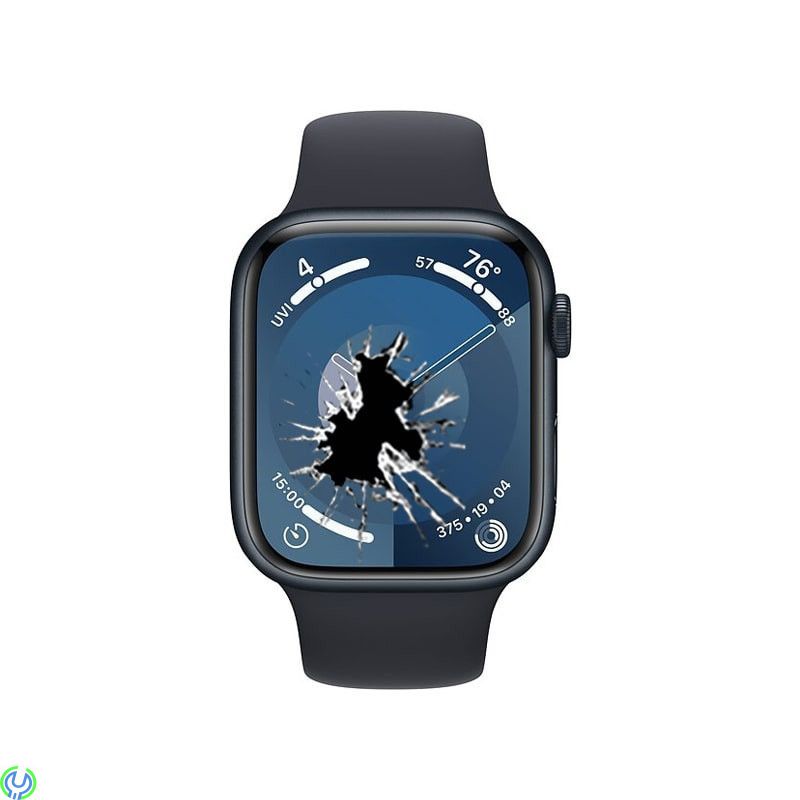 Apple Watch 9 45mm Skärm LCD byte, Original, Råkat tappa din Apple Watch 9 i marken och spräckt skärmen?, Apple Watch Serie 9, ,