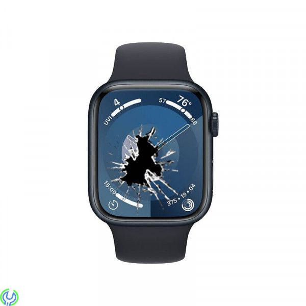 Apple Watch 9 45mm Skärm LCD byte, Original, Råkat tappa din Apple Watch 9 i marken och spräckt skärmen?, Apple Watch Serie 9, ,