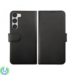 Samsung Galaxy S23 Plånboksfodral Magnet Rvelon - Svart, Plånboksfodral med 4 kortfack, Galaxy S23, , RVELON