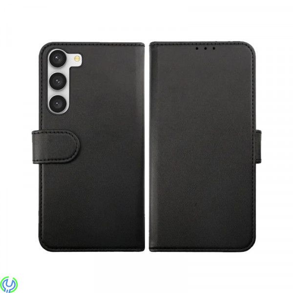 Samsung Galaxy S23 Plånboksfodral Magnet Rvelon - Svart, Plånboksfodral med 4 kortfack, Galaxy S23, , RVELON