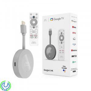 Homatics Dongle G 4K Google TV Chromecast, En kraftfull 4K-dongel med Google TV och Google Assistant för enkel streaming., Homat