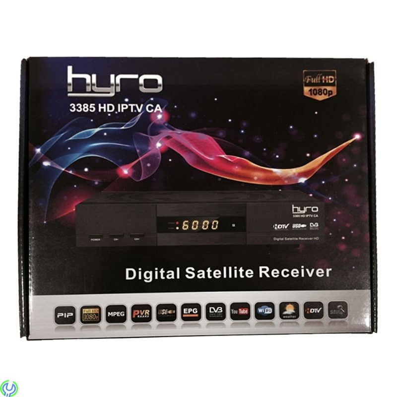 Hyro 3385 HD S2/S Wifi+CA Satellitmottagare, Hyro 3385 Satellitmottagare, Hem & Hushåll, , Hyro