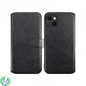 iPhone 13 Plånboksfodral Magnet Rvelon - Svart, Plånboksfodral Magnet till iPhone 13, iPhone 13 modeller, , RVELON