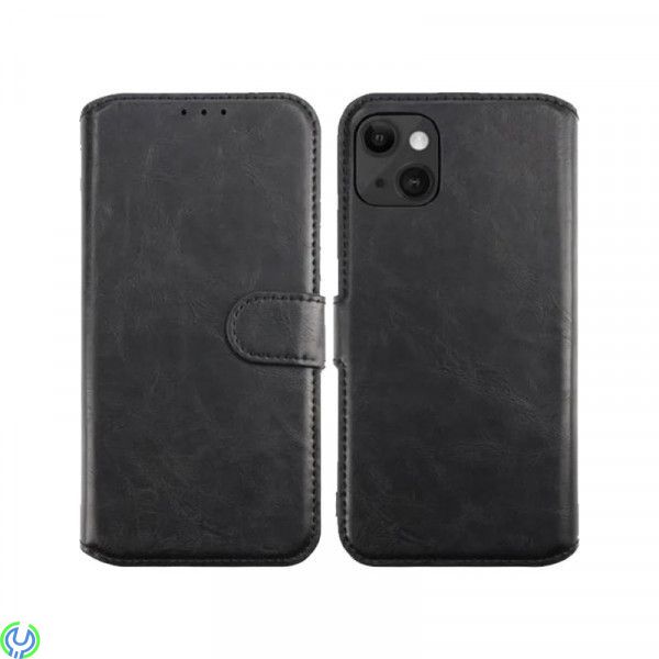 iPhone 13 Plånboksfodral Magnet Rvelon - Svart, Plånboksfodral Magnet till iPhone 13, iPhone 13 modeller, , RVELON