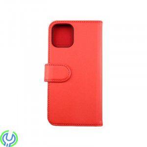 iPhone 13 Plånboksfodral Magnet Rvelon - Röd, Plånboksfodral Magnet till iPhone 13, iPhone 13 modeller, , RVELON