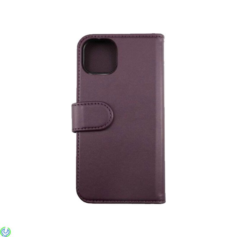 iPhone 13 Plånboksfodral Magnet Rvelon - Mörklila, Plånboksfodral Magnet till iPhone 13, iPhone 13 modeller, , RVELON