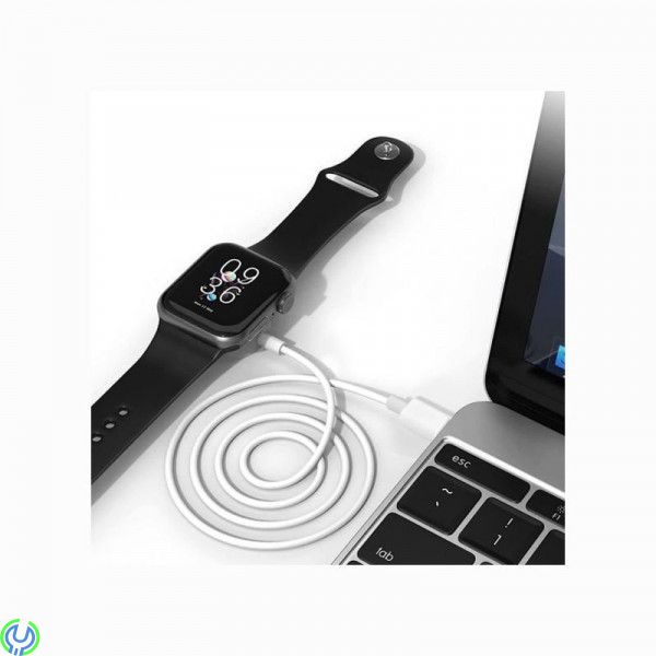 SiGN Magnetisk USB-C Laddare för Apple Watch, 2.5W, 1.2m - Vit, Apple Watch Magnetisk USB-C Laddare, Apple Watch laddare, , SIGN