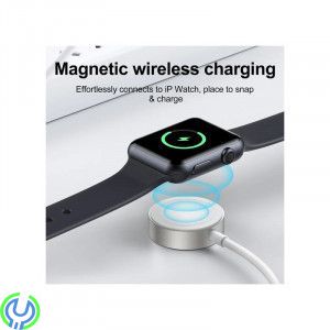 SiGN Magnetisk USB-C Laddare för Apple Watch, 2.5W, 1.2m - Vit, Apple Watch Magnetisk USB-C Laddare, Apple Watch laddare, , SIGN