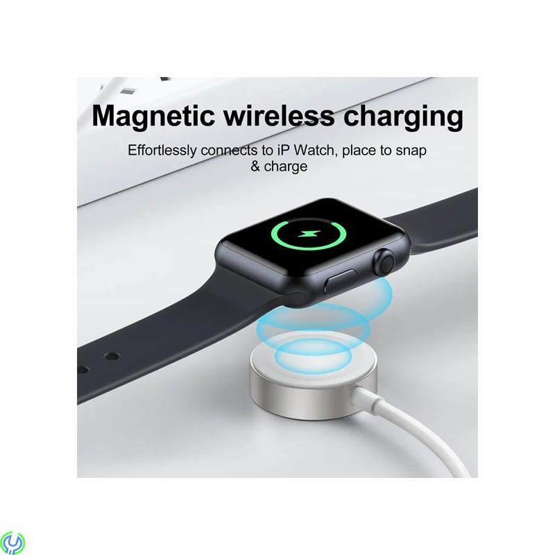 SiGN Magnetisk USB-C Laddare för Apple Watch, 2.5W, 1.2m - Vit, Apple Watch Magnetisk USB-C Laddare, Apple Watch laddare, , SIGN