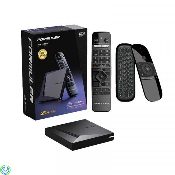 FORMULER Z11 Pro MAX BT1-Edition med extra fjärrkontroll, mus och tangentbord, Den snabbaste och mest avancerade OTT-spelaren., 