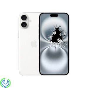 iPhone 16 Plus Skärmbyte Original, Vi byter ut den trasiga skärmen på din iPhone 16 Plus så den blir som helt ny., iPhone 16 Plu