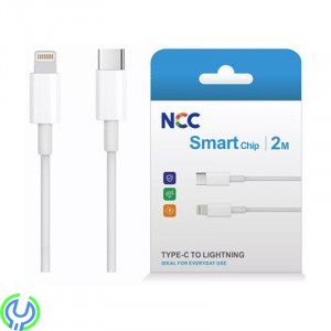 NCC AP Type-C till Lightning-laddningsdatakabel (2m), Slitstark, snabbladdningsdatakabel


, TYPE C, , NCC
