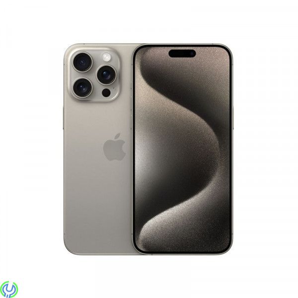 iPhone 15 Pro Max 256GB Naturligt Titan begagnad i ny skick, iPhone 15 Pro Max (256 GB) - Natural Titanium, begagnad, iPhone 15 