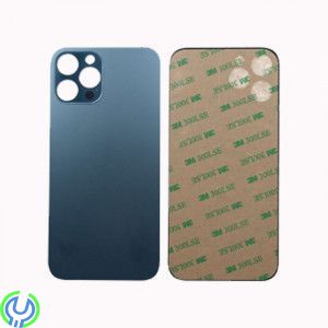 iPhone 12 Pro Baksida Glas med Självhäftande tejp - Blå, Baksida Glas med Självhäftande tejp - Blå, iPhone 12/12 Pro, , Elgruvan