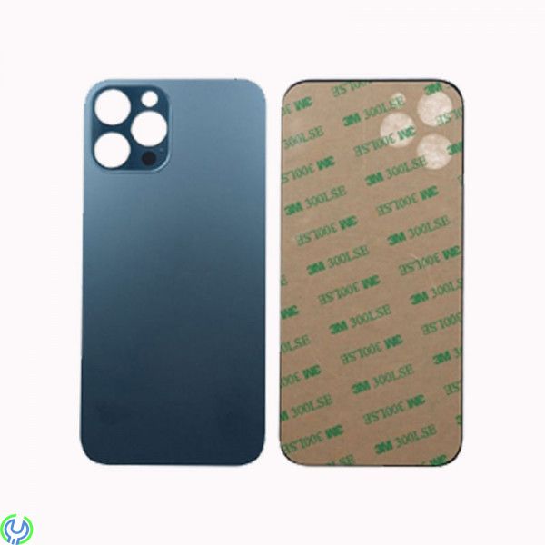 iPhone 12 Pro Baksida Glas med Självhäftande tejp - Blå, Baksida Glas med Självhäftande tejp - Blå, iPhone 12/12 Pro, , Elgruvan