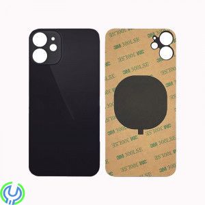 iPhone 12 Baksida Glas med Självhäftande tejp - Svart, Baksida Glas med Självhäftande tejp - Svart, iPhone 12/12 Pro, , Elgruvan