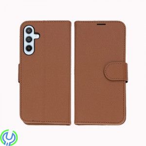 Samsung Galaxy A55 Plånboksfodral Rvelon - Brun, Skydda din Samsung Galaxy A55 med detta Plånboksfodral, Samsung A55, , RVELON