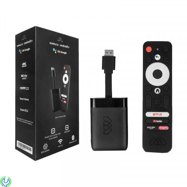 Homatics Dongle Q 4K Chromecast Mediaspelare,  kraftfulla 4K-multimediaspelaren, Android 10, Homatics, , Homatics
