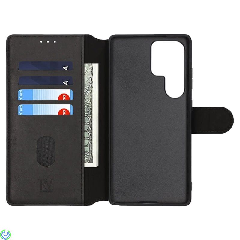 Rvelon plånboksfodral-Samsung S25 ultra svart, Plånboksfodral till Samsung S25 ultra , Samsung S25, , RVELON