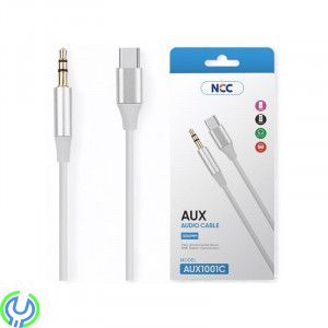 NCC AUX ljudkabel AUX1001C USB-C/3,5 mm, 120 cm, vit, AUX ljudkabel USB-C/3,5 mm, 120 cm, Tillbehör, , NCC
