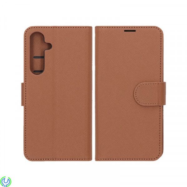 Samsung Galaxy S25 Plus Plånboksfodral med Stativ - Brun, Plånboksfodral med Stativ till Samsung S25 Plus, Samsung S25, , RVELON