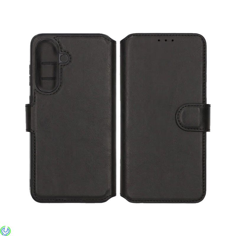 Rvelon plånboksfodral-Samsung S24 FE Svart, Plånboksfodral till Samsung S24FE, Samsung S25, , RVELON