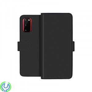 Samsung S20 Plus Plånboksfodral Magnet Rvelon - Svart, Plånboksfodral till Samsung S24FE, Samsung S25, , RVELON