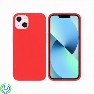 iPhone 13/14 Mobilskal Silikon Rvelon - Röd, Stötsäkert Silikonskal., iPhone 14 modeller, , RVELON