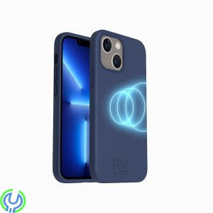 iPhone 13/14 Silikonskal Rvelon MagSafe - Blå, MagSafe Stötsäkert Silikonskal, iPhone 14 modeller, , RVELON