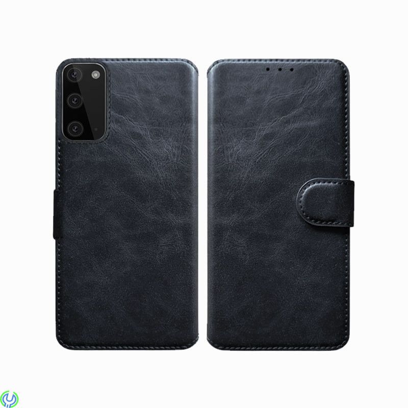 Samsung S20 FE 4G Plånboksfodral med Stativ Rvelon - Svart, Samsung S20 FE Plånboksfodral med Stativ, Galaxy S20FE, , RVELON