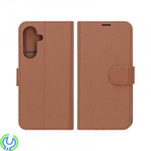 Samsung Galaxy A56 Plånboksfodral med Stativ - Brun, Skydda din Samsung Galaxy A56 med detta Mobilskal, Samsung A56, , RVELON